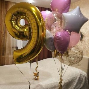Композиция на день рождения на 9 летие