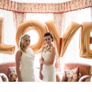 Фольгированные шары буквы «LOVE»
