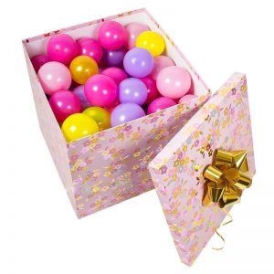 Сюрприз в коробке «Шары с воздухом»