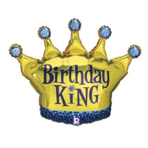 BIRTHDAY KING корона короля 58х75 см