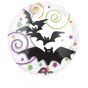 Шарики на Хеллоуин летучие мыши