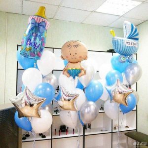 Шары на выписку «Звездный мальчик»