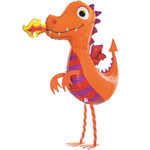 Фольгированные шары ходячие "Дракон,104 см