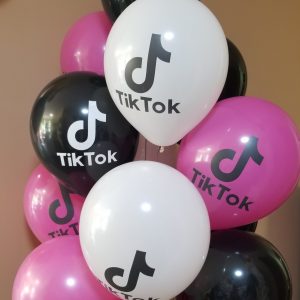 Гелиевые шарики TikTok,10шт