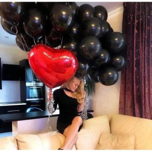 Композиция из шаров "Признание,17шт