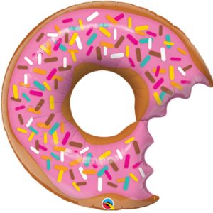 Шар воздушный фольгированный Пончик.66х69 см