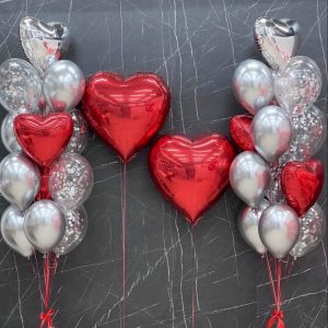 Шары на 14 февраля.  30шт