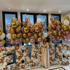 Шары для Девочки  "Glamour Style " 125шт