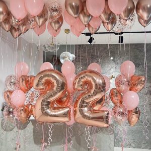 Шары Для Девочки. 88шт